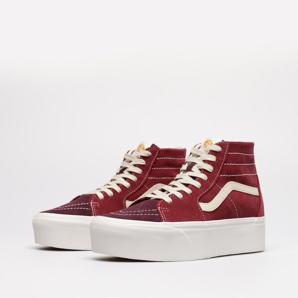 Sporta apavi sievietēm VANS UA SK8-HI TAPERED STACKFORM vn0a7q5ptwp1 krāsa sarkana