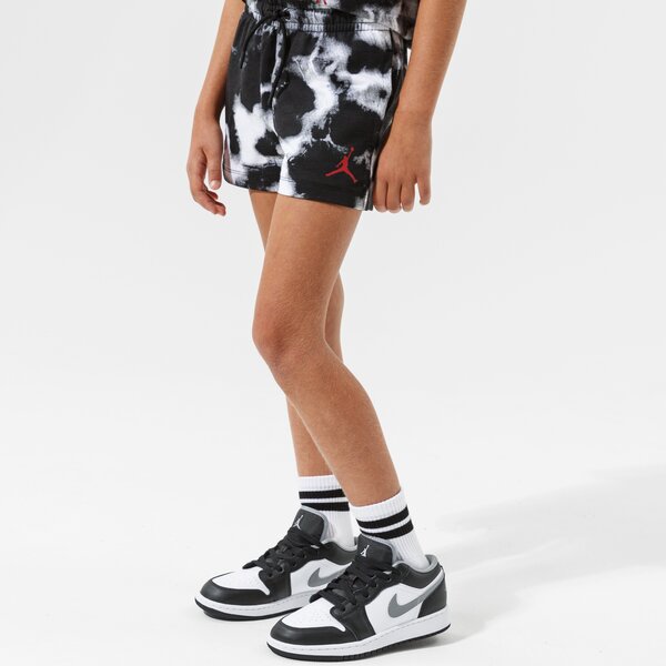 Bērnu šorti un kleitas JORDAN ŠORTI JORDAN GIRL TIE DYE FT GIRL 45a766-023 krāsa melna