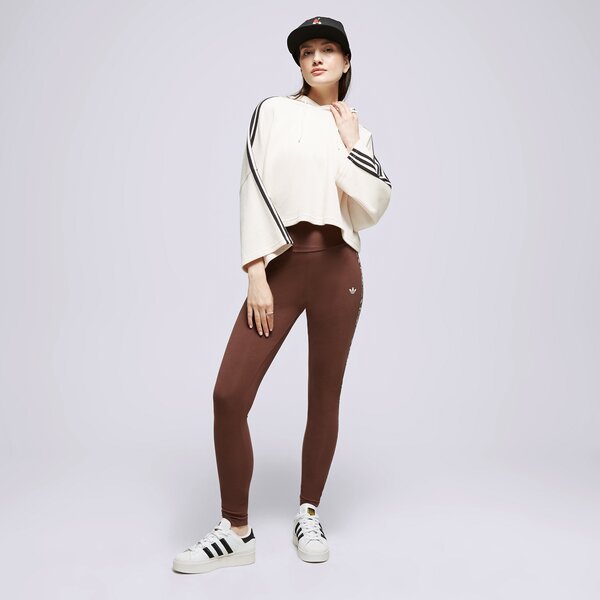 Sieviešu bikses ADIDAS LEGGINGS ABSTRACT ANIMAL PRINT ij8185 krāsa brūna