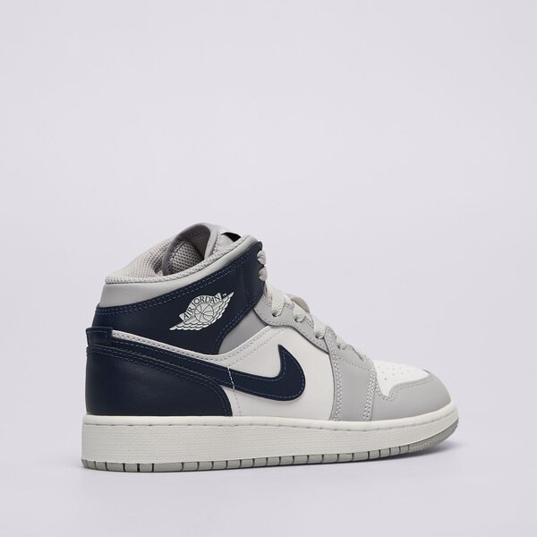 Sporta apavi bērniem AIR JORDAN 1 MID BG dq8423-104 krāsa pelēka