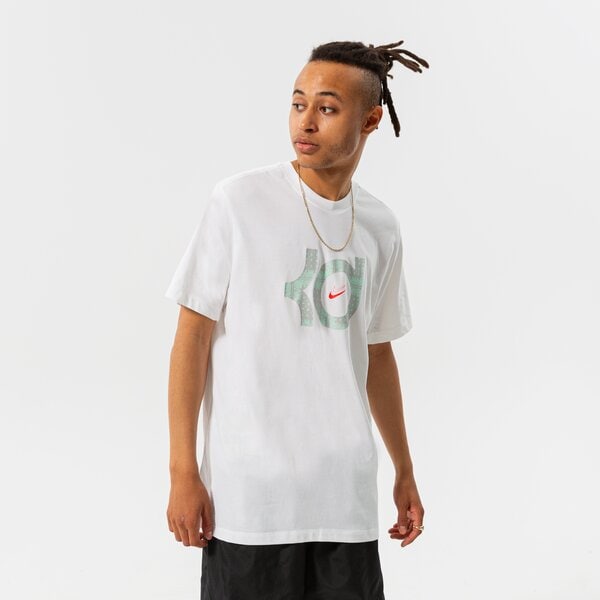 Vīriešu t krekli NIKE T-SHIRT KD M NK DF TEE LOGO NBA dq1874-100 krāsa balta
