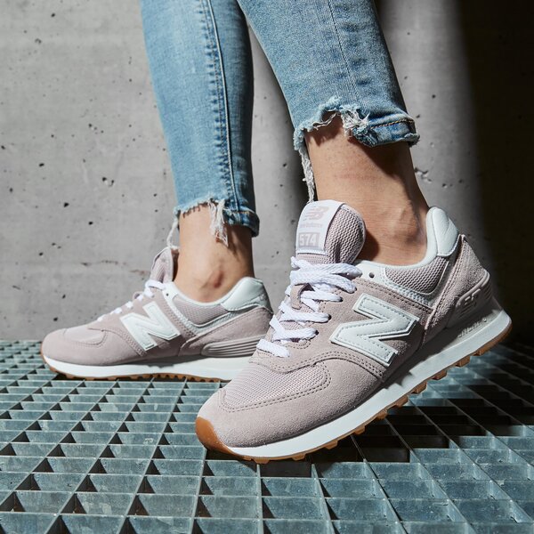 Sporta apavi sievietēm NEW BALANCE 574  wl574pa krāsa rozā