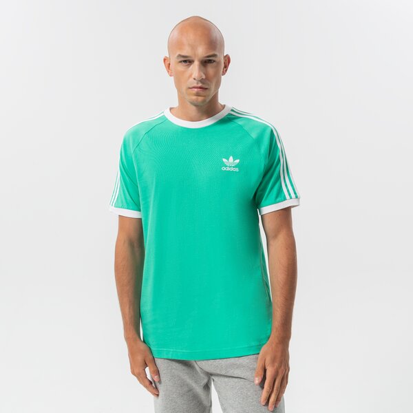 Vīriešu t krekli ADIDAS T-KREKLS 3-STRIPES TEE he9549 krāsa zaļa