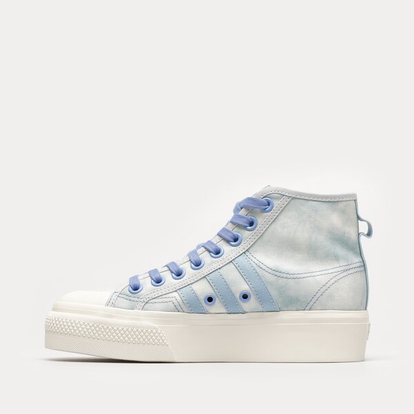 Sporta apavi sievietēm ADIDAS NIZZA PLATFORM MID W hq4327 krāsa zila