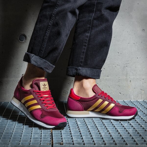 Sporta apavi vīriešiem ADIDAS USA 84 gw0577 krāsa bordo