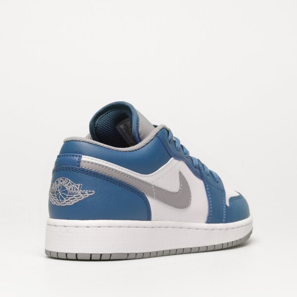 Sporta apavi bērniem AIR JORDAN 1 LOW  553560-412 krāsa zila