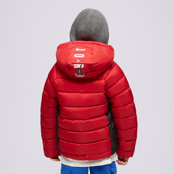 Virsjakas bērniem JORDAN JAKA ZIEMAS FAUX DOWN JACKET BOY 95b667-r78 krāsa bordo