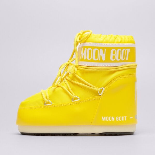 Casual sievietēm MOON BOOT ICON LOW NYLON 14093400008 krāsa dzeltena