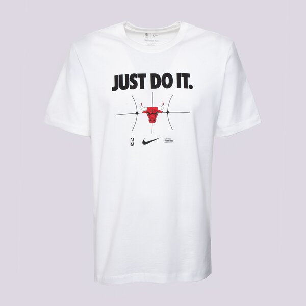 Vīriešu t krekli NIKE T-SHIRT CHI M NK ES NBA JDI SS TEE fq6270-100 krāsa balta