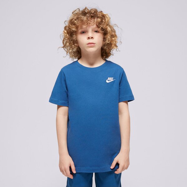 T krekli bērniem NIKE T-SHIRT SPORTSWEAR BOY ar5254-476 krāsa zila