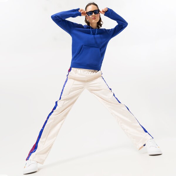 Sieviešu džemperis ADIDAS  DŽEMPERIS AR KAPUCI  HOODIE ia6417 krāsa zila