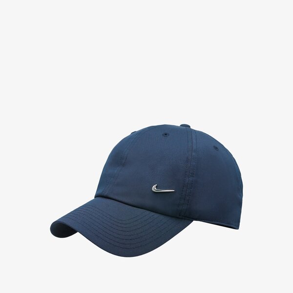 Sieviešu cepure ar nagu NIKE CEPURE UNISEX SPORTSWEAR HERITAGE86 943092-451 krāsa tumši zila