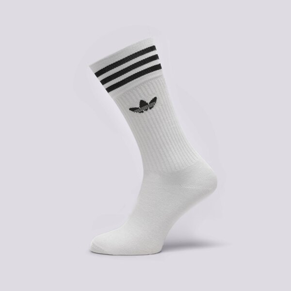 Sieviešu zeķes ADIDAS ZEĶES 3-PACK SOCKS HIGH CREW s21489 krāsa balta