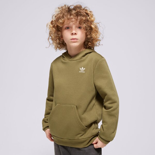 Džemperi bērniem ADIDAS  DŽEMPERIS AR KAPUCI  HOODIE BOY ip3035 krāsa haki