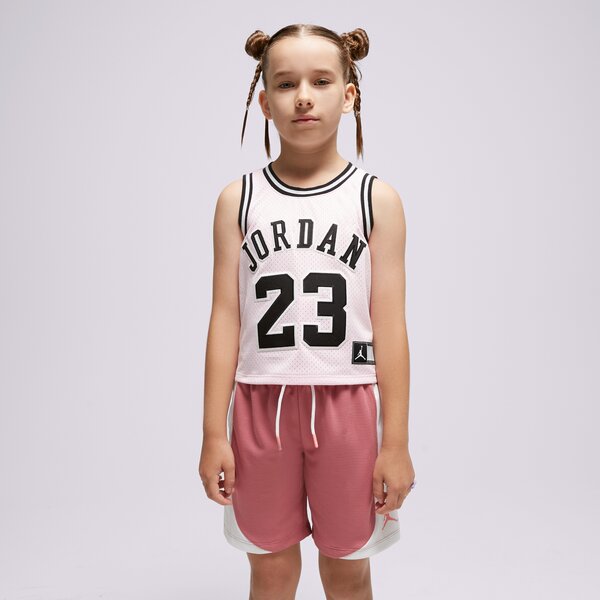 T krekli bērniem JORDAN T-SHIRT RECON CROPPED JERSEY GIRL 455893a9y krāsa rozā