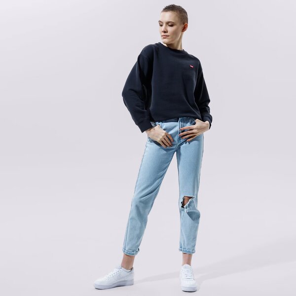 Sieviešu džemperis LEVI'S DŽEMPERIS STANDARD CREW 24688-0006 krāsa melna