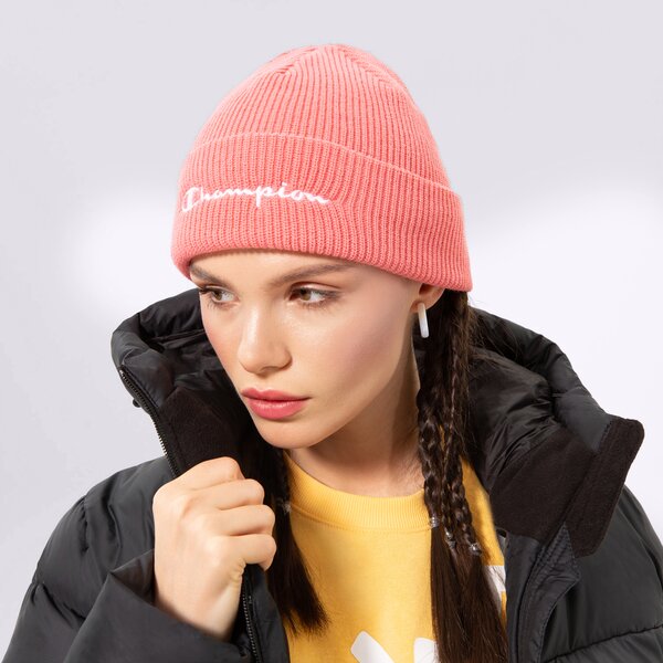 Sieviešu ziemas cepure CHAMPION CEPURE BEANIE CAP 805698ps171 krāsa rozā