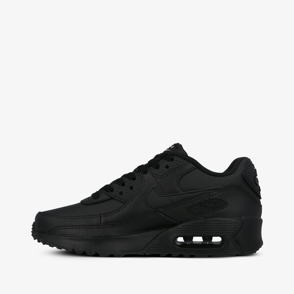 Sporta apavi bērniem NIKE AIR MAX 90 LEATHER  cd6864-001 krāsa melna