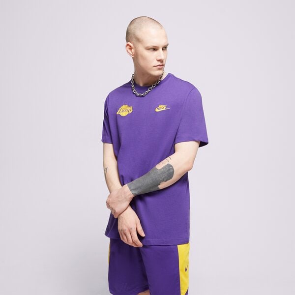 Vīriešu t krekli NIKE T-SHIRT LAL M NK ES NBA SS CLUB TEE NBA fb9825-504 krāsa zila