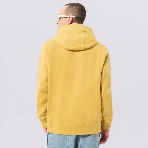 Vīriešu džemperis NIKE  DŽEMPERIS AR KAPUCI  SPORTSWEAR CLUB FLEECE bv2654-725 krāsa sinepju dzeltenā