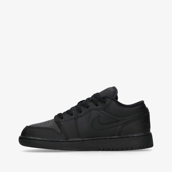 Sporta apavi bērniem AIR JORDAN 1 LOW  553560-091 krāsa melna