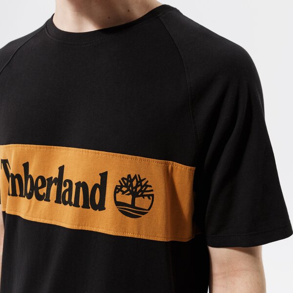 Vīriešu t krekli TIMBERLAND T-SHIRT YC SS CUT & SEW TEE tb0a22k40011 krāsa melna