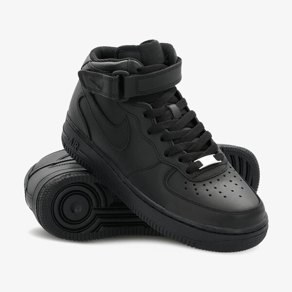 Sporta apavi bērniem NIKE AIR FORCE 1 MID (GS)  314195-004 krāsa melna