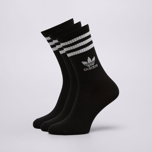 Sieviešu zeķes ADIDAS ZEĶES CREW SOCK 3STR il5022 krāsa melna