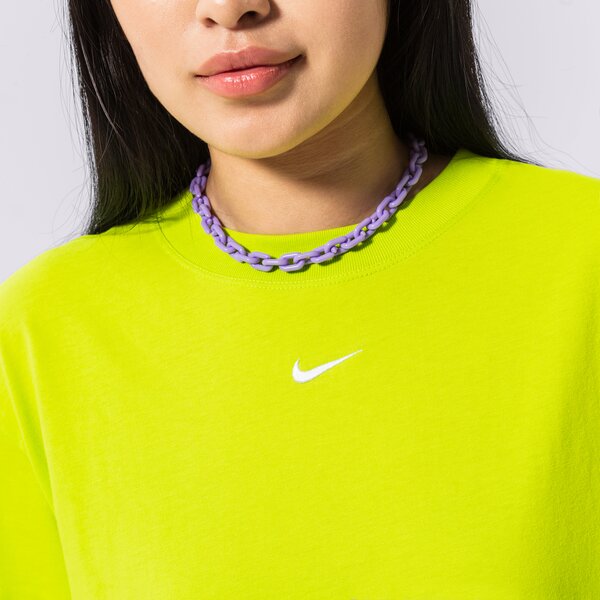 Krekli sievietēm NIKE T-SHIRT SPORTSWEAR ESSENTIAL OVERSIZED dn5697-321 krāsa neona dzeltena