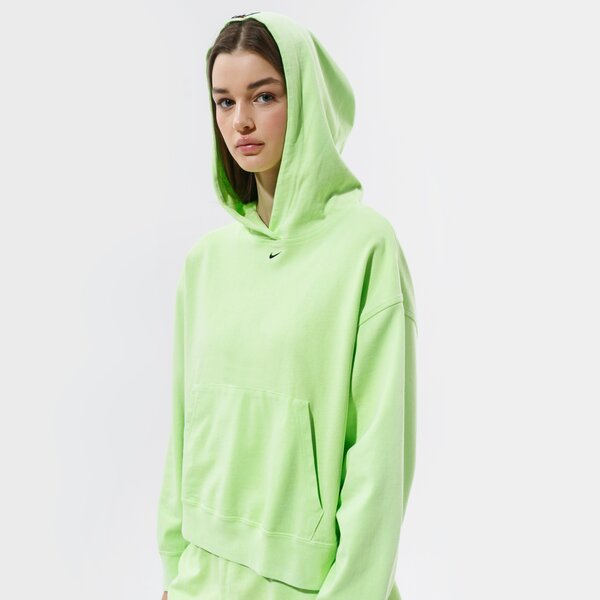 Sieviešu džemperis NIKE  DŽEMPERIS AR KAPUCI  W NSW WASH HOODIE cz9854-358 krāsa zaļa