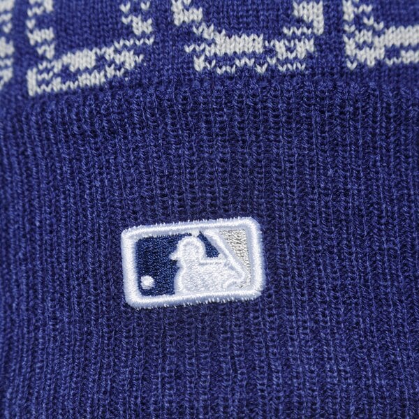 Vīriešu ziemas cepure NEW ERA CEPURE ZIEMAS MLB SPORT KNIT LA DODGERS LOS ANGELES  11796967 krāsa tumši zila