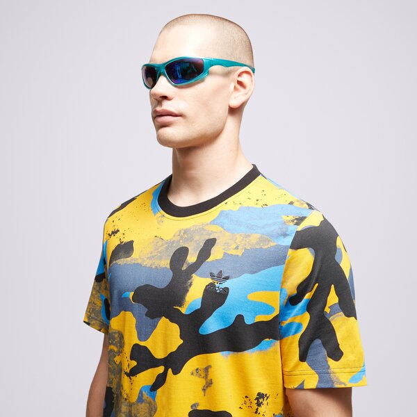 Vīriešu t krekli ADIDAS T-SHIRT CAMO AOP TEE hk2801 krāsa daudzkrāsaina