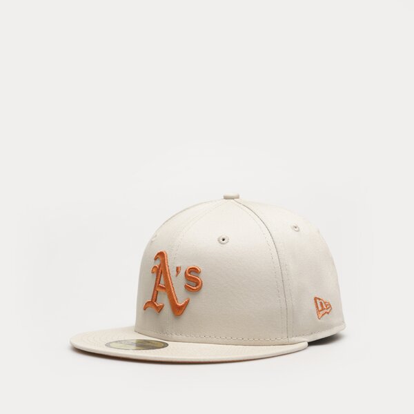Vīriešu cepure ar nagu NEW ERA CEPURE LE 5950 ATHLETICS OAKLAND ATHLETICS 60358160 krāsa bēša