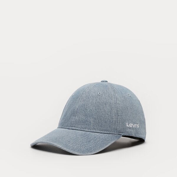 Sieviešu cepure ar nagu LEVI'S CEPURE ESSENTIAL CAP d75890003 krāsa zila