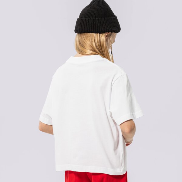 T krekli bērniem NIKE GIRLS' ESSENTIAL BOXY T SHIRT JUNIOR GIRL dh5750-100 krāsa balta