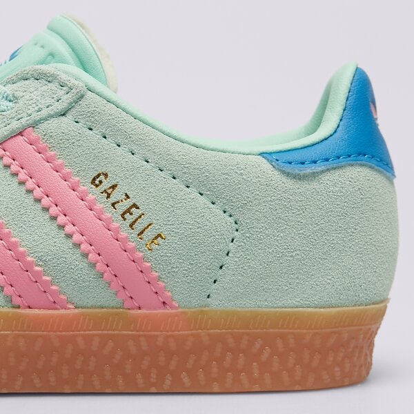 Sporta apavi bērniem ADIDAS GAZELLE CF EL I jp7135 krāsa piparmētra