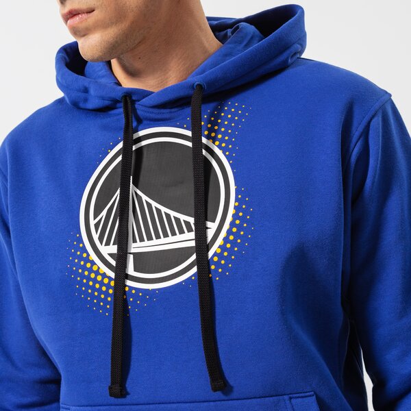 Vīriešu džemperis NIKE  DŽEMPERIS AR KAPUCI  GSW   M NK FLC PO ESSNTL FTPK NBA dh9301-495 krāsa zila
