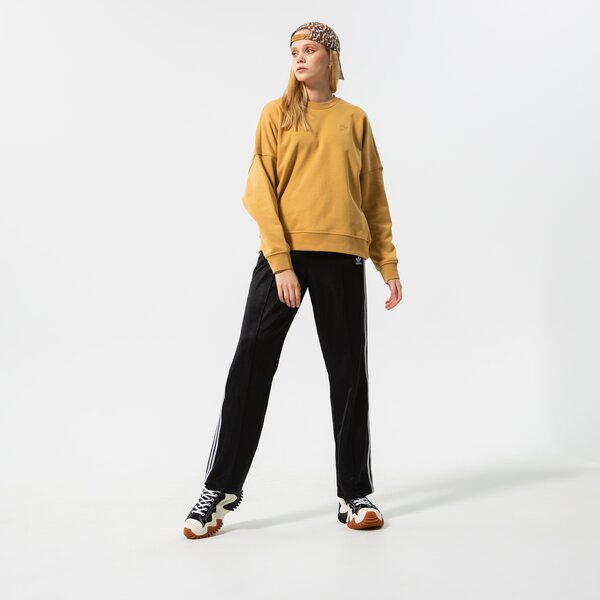 Sieviešu džemperis ADIDAS DŽEMPERIS TREFOIL SWEATER he4748 krāsa sinepju dzeltenā