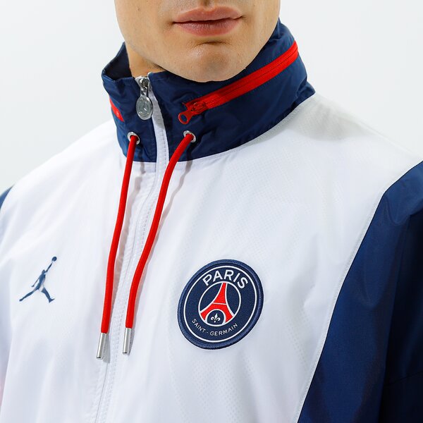 Vīriešu džemperis JORDAN DŽEMPERIS AR RĀVĒJSLĒDZĒJU    PARIS SAINT-GERMAIN db6487-100 krāsa daudzkrāsaina