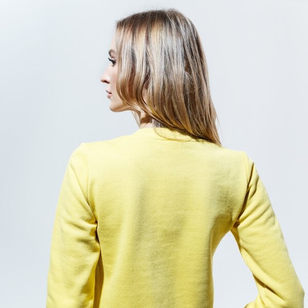 Sieviešu džemperis CHAMPION DŽEMPERIS CREWNECK SWEATSHIRT 113210ys087 krāsa sinepju dzeltenā