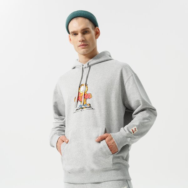Vīriešu džemperis PUMA  DŽEMPERIS AR KAPUCI  PUMA X GARFIELD HOODIE 534435 04 krāsa pelēka