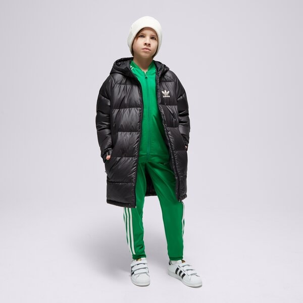 Bērnu bikses ADIDAS BIKSES SST TRACK PANTS BOY in4759 krāsa zaļa