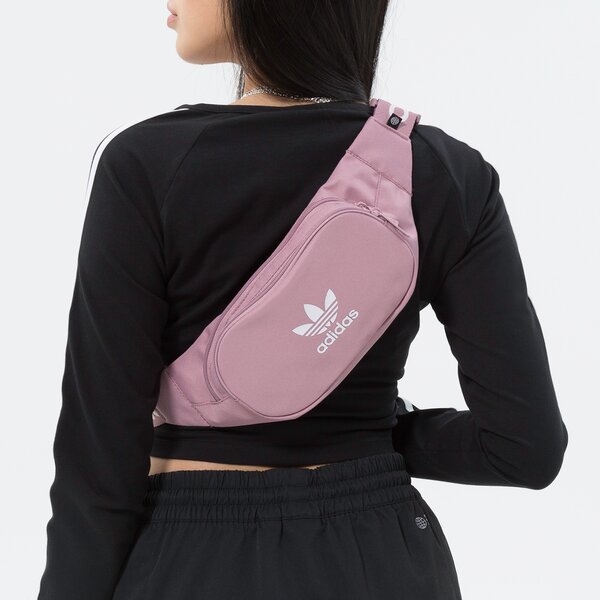 Sieviešu gurnu soma ADIDAS SOMA ADICOLOR WAISTB hd7169 krāsa rozā