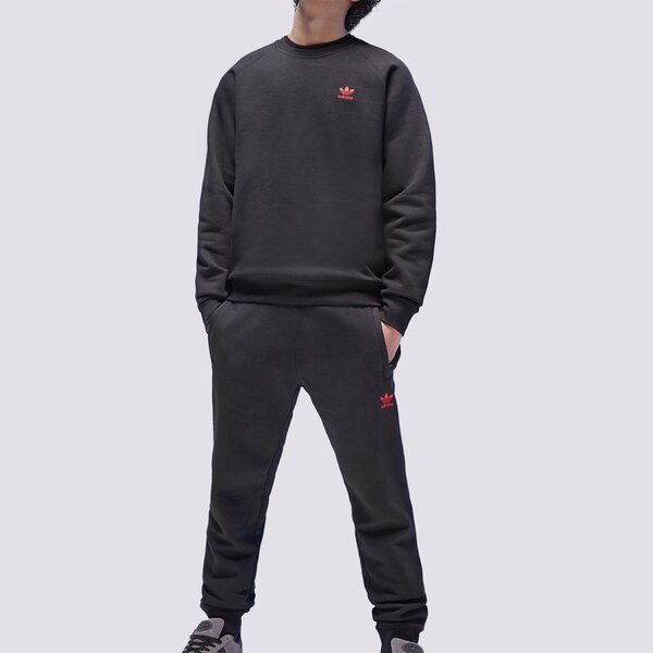 Vīriešu džemperis ADIDAS DŽEMPERIS ESSENTIAL CREW ORIGINALS CORE iz0015 krāsa melna