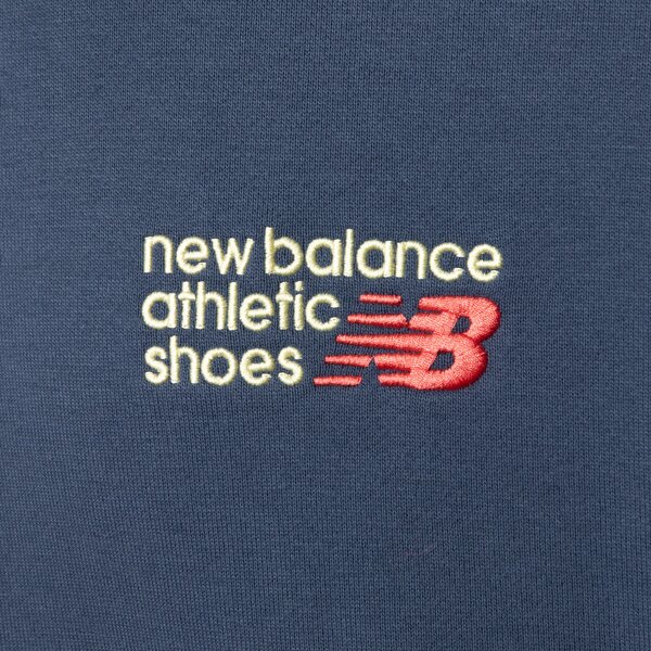 Vīriešu džemperis NEW BALANCE DŽEMPERIS ATHLETICS PREMIUM LOGO CREW mt41547vti krāsa tumši zila