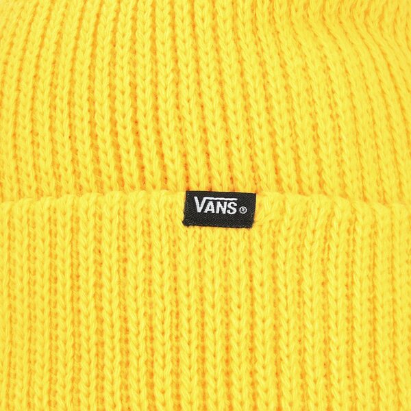 Sieviešu ziemas cepure VANS CEPURE ZIEMAS CORE BASICS BEANIE vn000k9y85w1 krāsa dzeltena