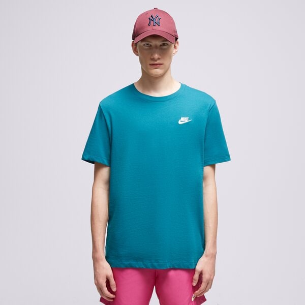 Vīriešu t krekli NIKE T-SHIRT NIKE SPORTSWEAR CLUB ar4997-381 krāsa zila