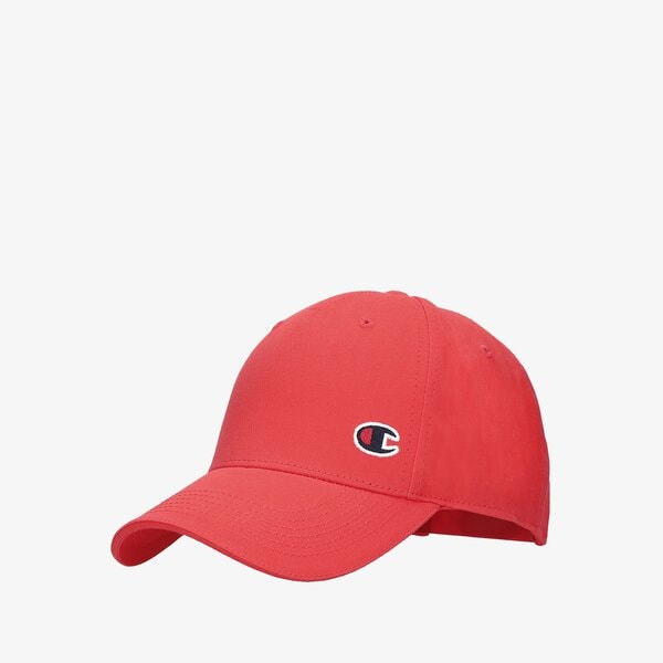 Sieviešu cepure ar nagu CHAMPION CEPURE SMALL LOGO CAP 805456rs041 krāsa sarkana