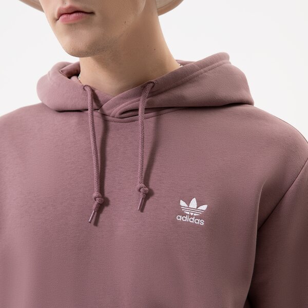 Vīriešu džemperis ADIDAS  DŽEMPERIS AR KAPUCI  ESSENTIAL HOODY hk0100 krāsa brūna