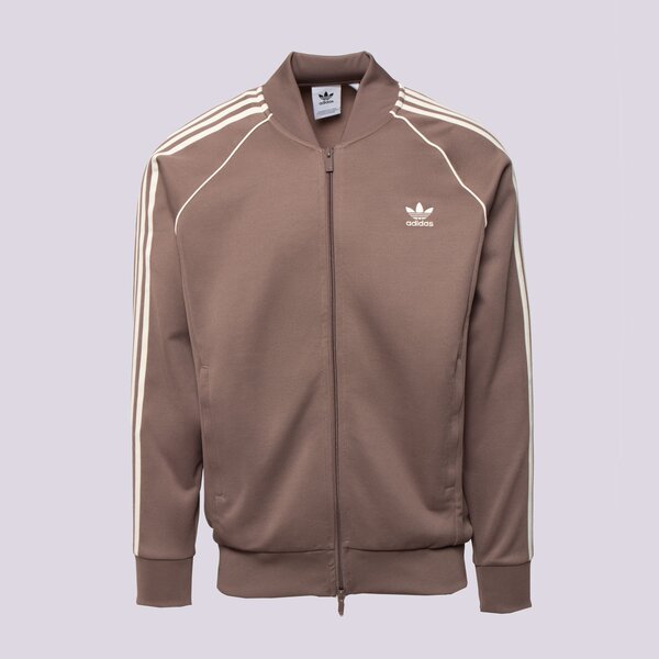 Vīriešu džemperis ADIDAS DŽEMPERIS AR RĀVĒJSLĒDZĒJU  SST TT jp2519 krāsa bēša